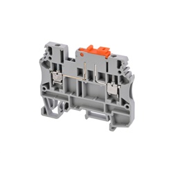 Morsetti componibili sezionatori a vite 2,5 mm² per guide DIN applicazioni elettriche civili industriali