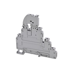 Morsetti componibili a vite con fusibile 5x20 mm per impianti elettrici civili e industriali