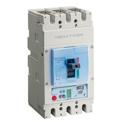 Interruttore automatico MEGATIKER M4 3 poli 400A 50kA protezione industriale e civile