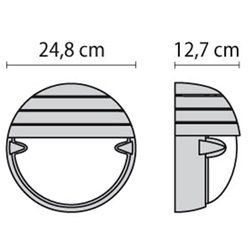 CHIP TO25 GRILL 9,5 A/EW 840 BK81