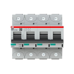 Interruttore magnetotermico S804P-D100 50kA 100A 4 poli alta prestazione per impianti residenziali e industriali