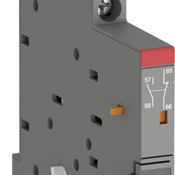 Contatto segnalazione SK1-11AR 1NA+1NC con morsetti vite per controllo tripping motore