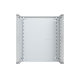 Wallcabinet 800x800x250 mm struttura modulare per impianti elettrici industriali e civili IP43 IP30 acciaio verniciato RAL7035 montaggio a parete