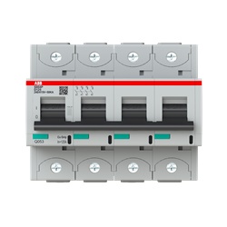 Interruttore magnetotermico modulare 125A 50kA caratteristica D per impianti elettrici residenziali e industriali
