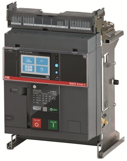 Interruttore modulare E1.2N 1600 EKIP TOUCH LSIG 3 poli protezione circuiti industriali