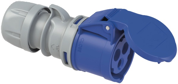 PRESA IND. 16A 2P+T 200/250V IP44