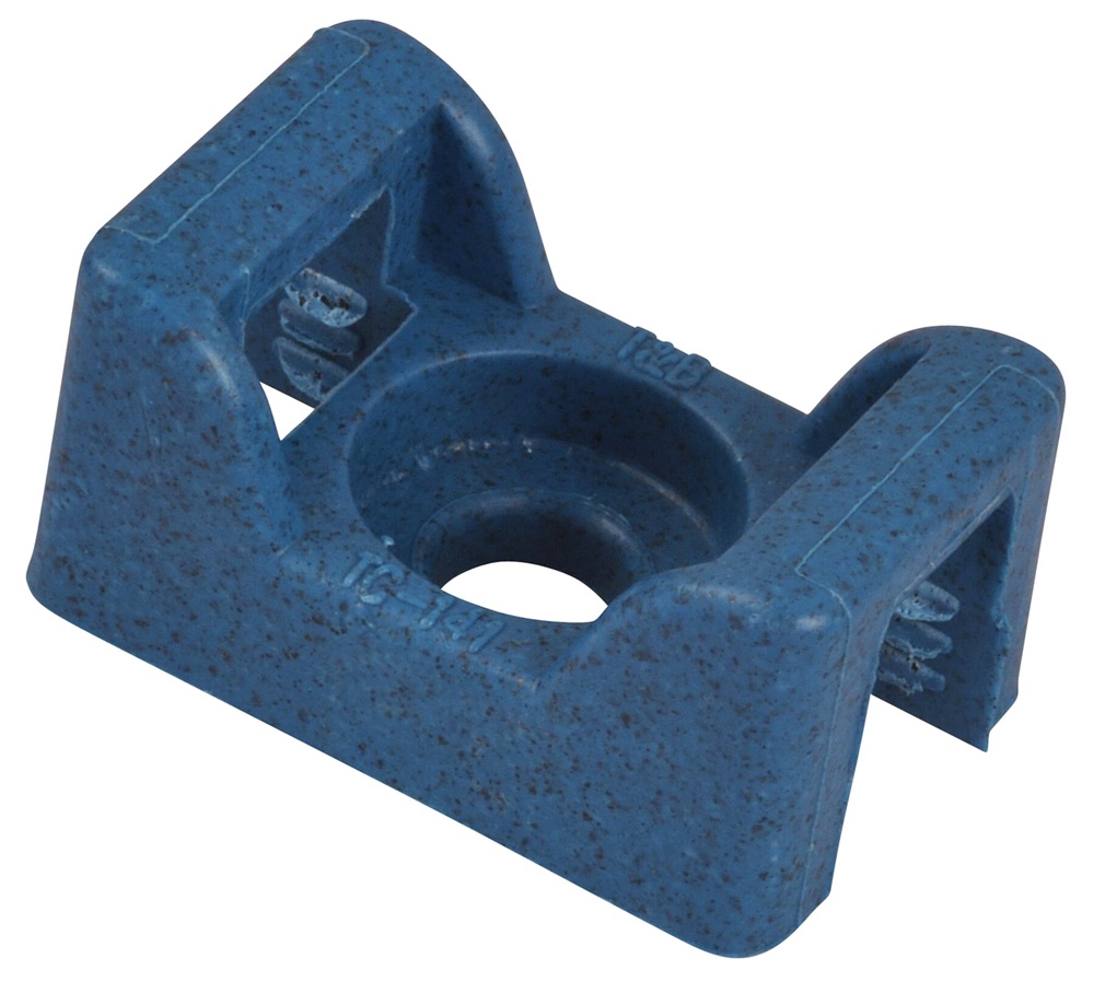 Supporto montaggio a vite nylon rilevabile 23,4x14,2mm per applicazioni elettriche