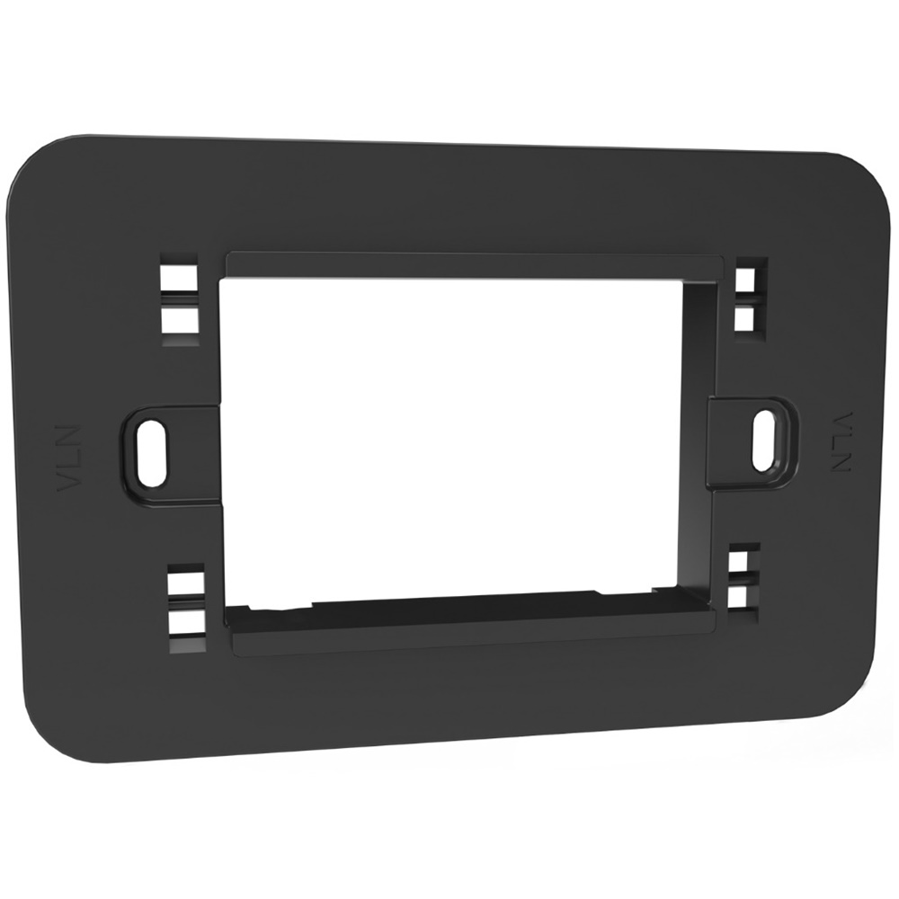 Adattatore 3 moduli Vimar linea grigia per installazione placca incasso