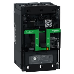 Interruttore, ComPacT NSXm 100H, 70kA/415VAC, 3 poli, Sganciatore TMD 25A, connettori/busbar