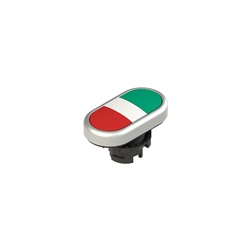 PULSANTE DOPPIO INFERIORE RASATO SE