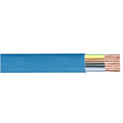 PV-FLAT H07VVH6-F BLUE 12G2.50