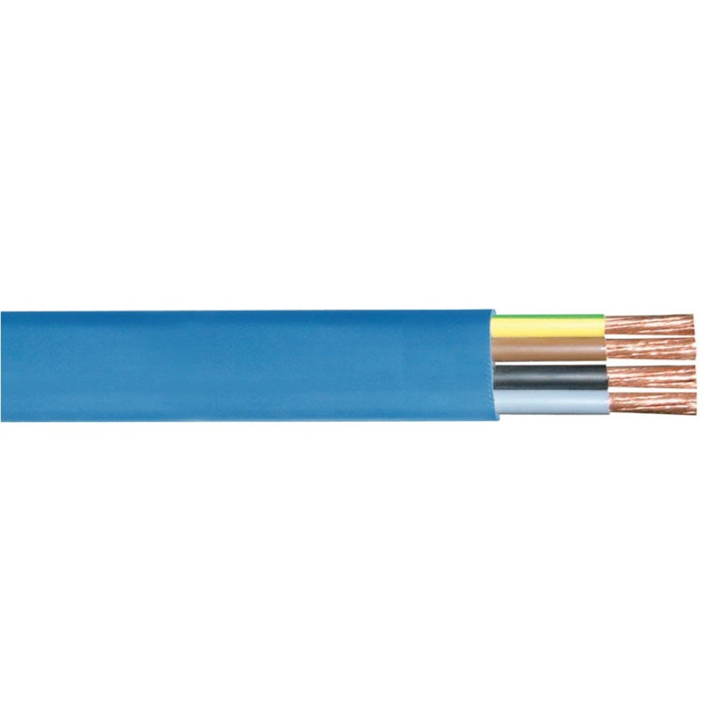 PV-FLAT H07VVH6-F BLUE 4G2.50