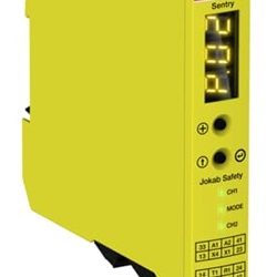Relè sicurezza SENTRY TSR10 24VDC monitoraggio circuiti emergenza e posizione industriale