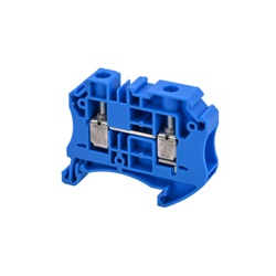 Morsetti componibili serraggio a vite 10mm² guida DIN per impianti elettrici civili e industriali