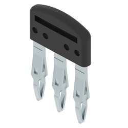 Ponte collegamento morsetti vite/push-in passo 6 mm per installazioni elettriche industriali e commerciali