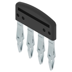 Ponticelli collegamento passo 6 mm morsetti vite e push-in per impianti elettrici