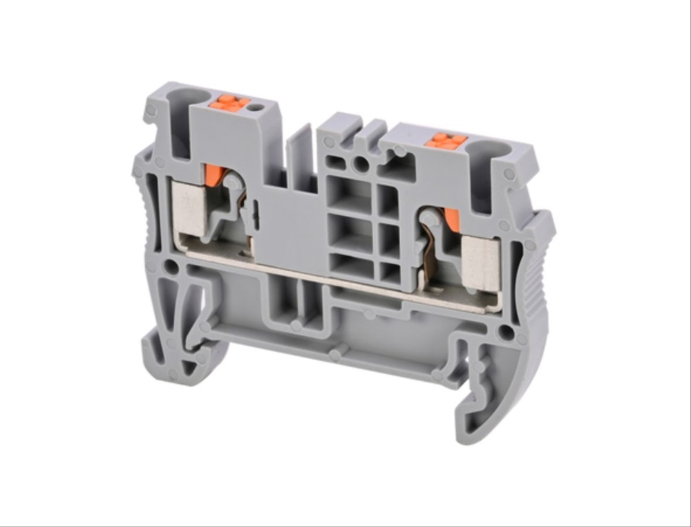 Morsetti componibili push-in per guida DIN, sezione 2,5 mm², per impianti elettrici civili e industriali