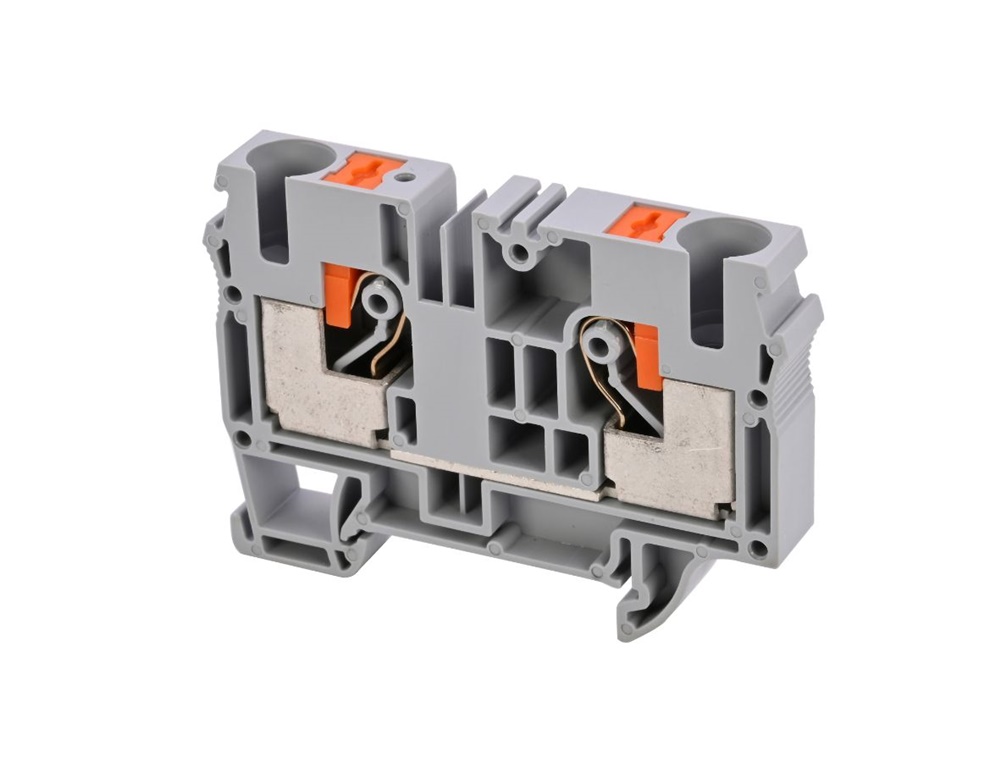 Morsetti componibili serraggio push-in guida DIN per conduttori 0,08-16 mm² uso civile industriale