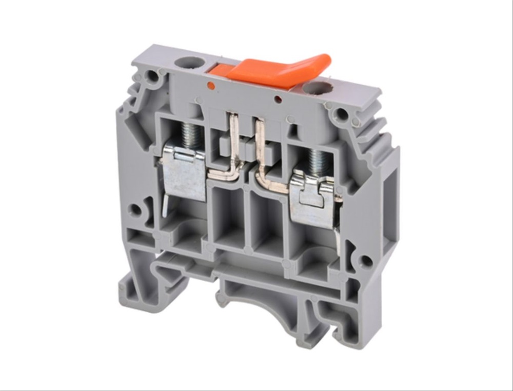 Morsetti componibili sezionatori a vite per guide DIN, 0,5-10 mm², 1000 V, impianti elettrici civili e industriali