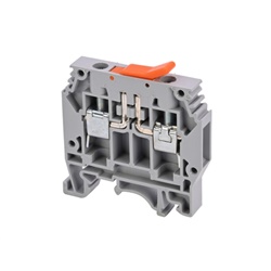 Morsetti componibili sezionatori a vite per guide DIN, 0,5-10 mm², 1000 V, impianti elettrici civili e industriali