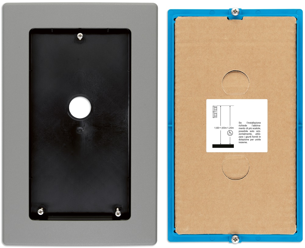 ACCESSORI SEMINCASSO TARGA 40170