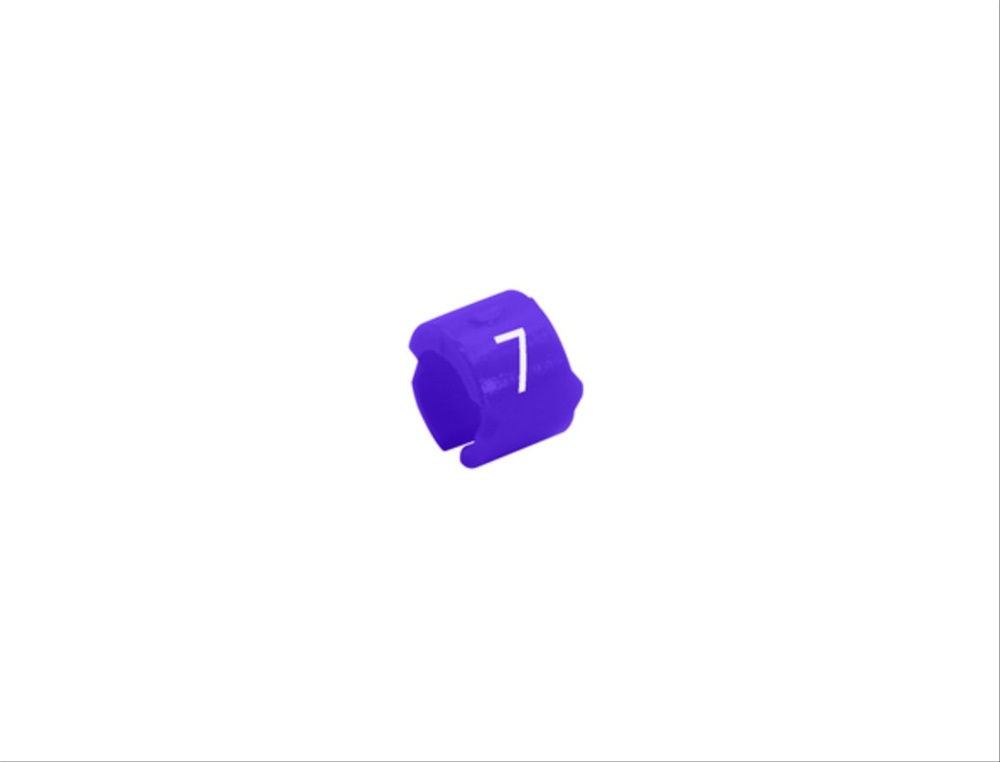 Segnalatore di stato SEGNAC.SNAP SM-09 viola plastica Ø3,25-4,5 mm per applicazioni industriali e commerciali