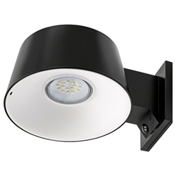 Applique LED solare E-Clisse 3000 design compatto alta efficienza per illuminazione esterna giardini vialetti
