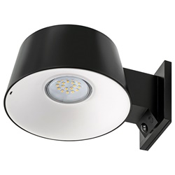 Applique LED solare E-Clisse 3000 design compatto alta efficienza per illuminazione esterna giardini vialetti