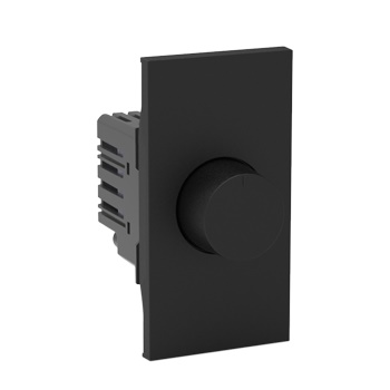Comando controllo ventilatore L.NOW 2 metri 240V 4 velocità nero per impianti elettrici domestici e industriali