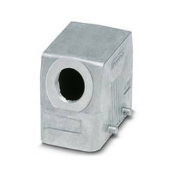 Custodia protettiva B10 alluminio impermeabile bloccaggio trasversale uscite cavi laterali M25 standard