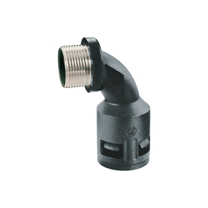 RAC.90  M20 AD21,2 NERO IP68 I.MET.