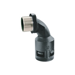 RAC.90  M20 AD21,2 NERO IP68 I.MET.