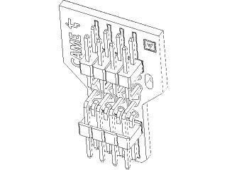 Adattatore CAME Key MTMA Connect compatibile sistemi automazione porte e cancelli