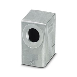 Custodia protettiva B6 alluminio impermeabile bloccaggio longitudinale uscite cavi laterali Pg21 standard