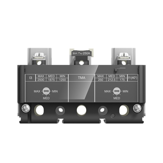 Thermomagnetico modulare 3 poli 40-400 A per interruttori Tmax XT4 controllo sovracorrenti industriale e civile