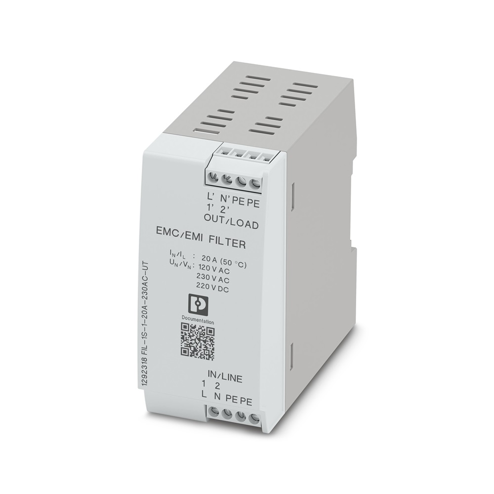 FIL-1S-1-20A-230AC-UT FILTRO EMC