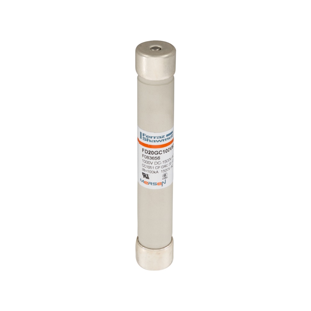 FUSIBILE 20X127 1000V DC 63A CON PE