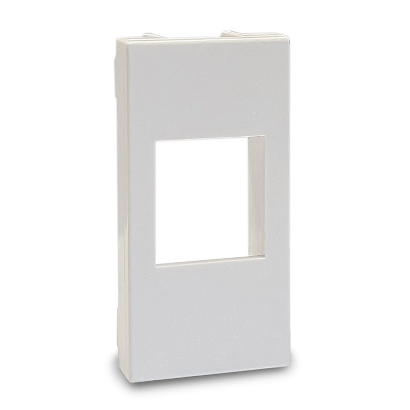 Adattatore Keystone bianco compatibile MatixGO BTicino residenziale