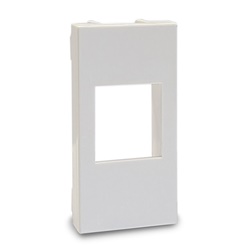 Adattatore Keystone bianco compatibile MatixGO BTicino residenziale