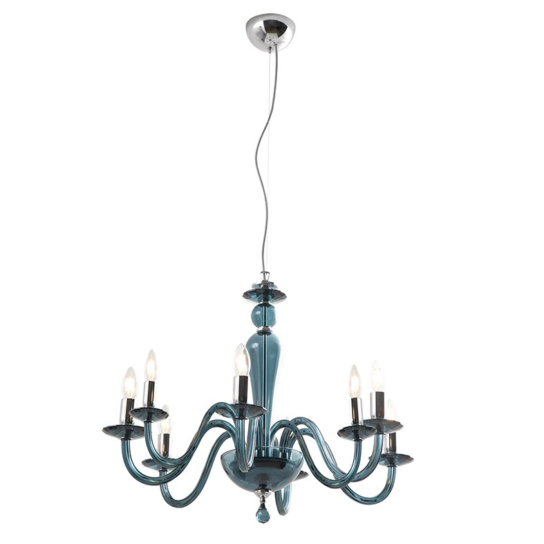 SOSP. 8 LUCI IN VETRO OTTANIO