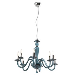 SOSP. 8 LUCI IN VETRO OTTANIO