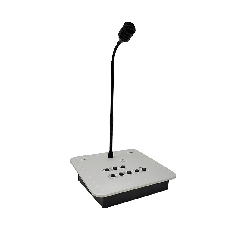 Base microfonica di servizio 7 tasti, comunicazioni non emergenza, selezione zone, sistema EVAC