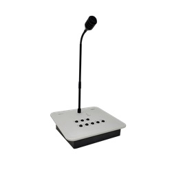 Base microfonica di servizio 7 tasti, comunicazioni non emergenza, selezione zone, sistema EVAC