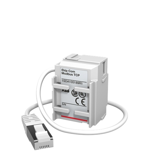 Modulo comunicazione EKIP COM Modbus TCP integrato per interruttori serie XT5, controllo rete industriale