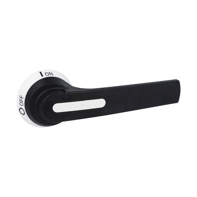 Maniglia Bloccoporta Nera Leva 175mm Sblocco UL508A IP66 IP69K NEMA 4X per GL320-630A