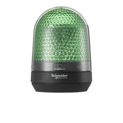 Dispositivo a luce rotante, senza buzzer, 12-24 VDC, verde