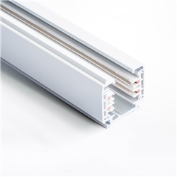 BINARIO ELETTRIFICATO 3METRI BIANCO