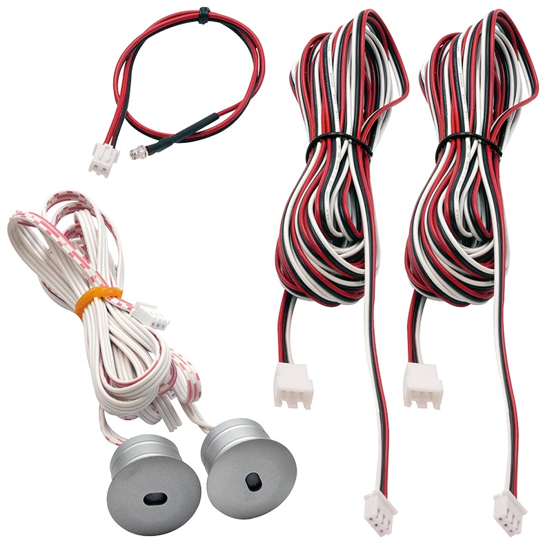 Kit sensori PIR movimento luce automatica risparmio energetico ambienti domestici commerciali