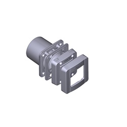 Guscio fotocellula incasso DLX custodia protezione sensore automazione
