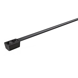 Fascetta doppia testa 210x4,7 mm nera per cablaggi automotive e packaging